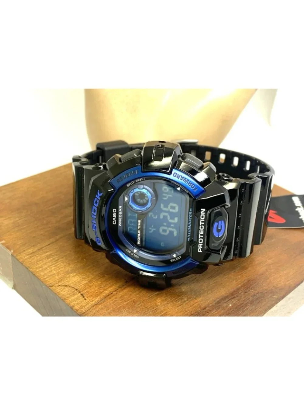Casio G-Shock Men's Watch G8900 Quartz Digital Blue Black Resin Sport 3285 50mm